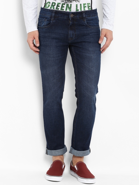 

Parx Men Blue Slim Fit Mid-Rise Clean Look Jeans