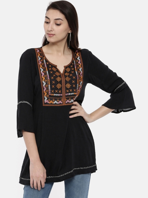 

Avaana Women Black Kurti