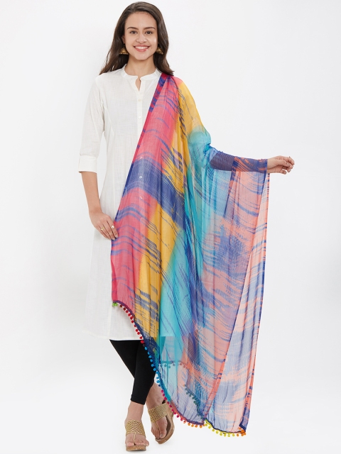 

Dupatta Bazaar Women Multicoloured Printed Dupatta, Multi