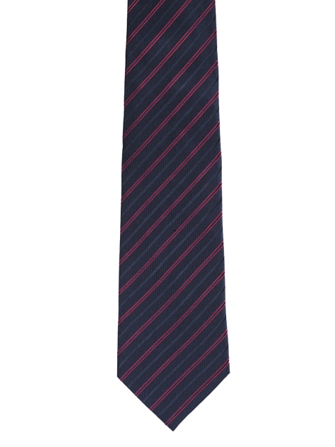

Tossido Blue & Purple Woven Design Broad Tie