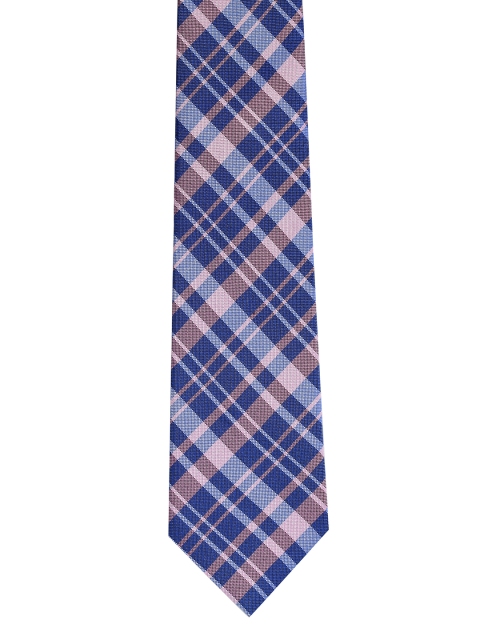 

Tossido Blue Woven Design Broad Tie