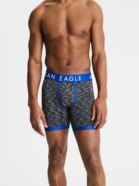 

AMERICAN EAGLE OUTFITTERS Men Grey Melange Trunks 1793-30