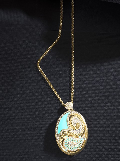 

shaze Green Brass Antique Pendant