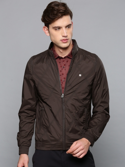 

Louis Philippe Sport Men Brown Solid Bomber