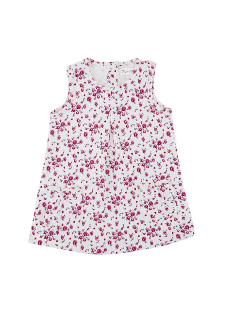 

Chirpie Pie by Pantaloons Girls Off-White Printed A-Line Dress