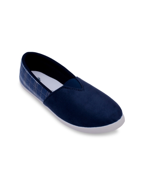 

ASIAN Women Navy Blue Slip-On Sneakers