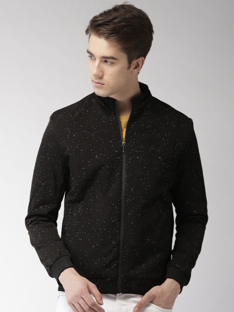 

Fort Collins Men Black Printed Bomber