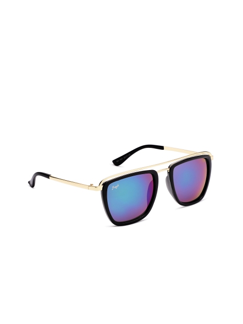 

Floyd Unisex Square Sunglasses 2017-77_BLK_ICE, Blue