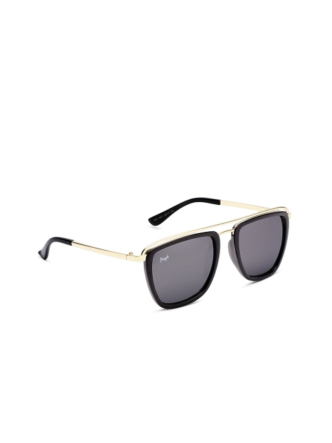 

Floyd Unisex Square Sunglasses 2017-77_BLK_SIL, Silver