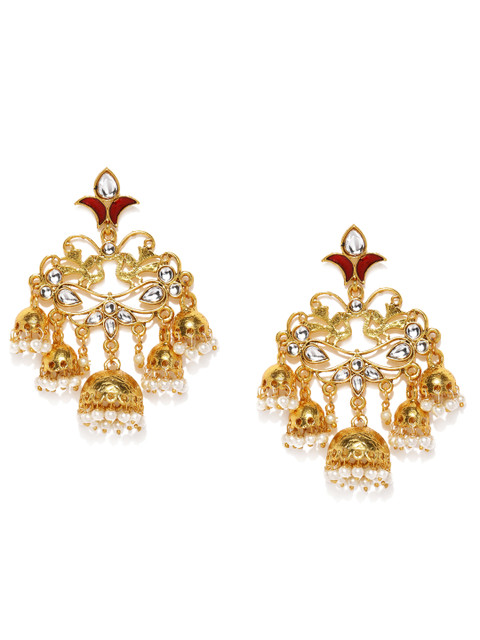 

Fida Gold-Toned Classic Drop Earrings