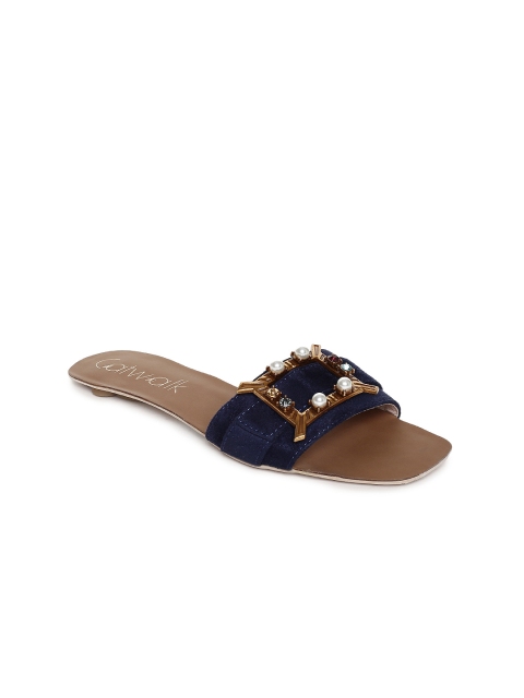 

Catwalk Women Navy Blue Solid Flats