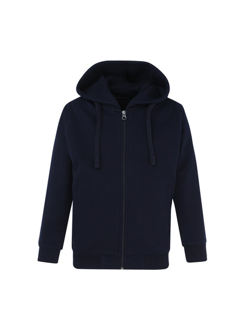 

Cayman Boys Navy Blue Solid Hooded Sweatshirt