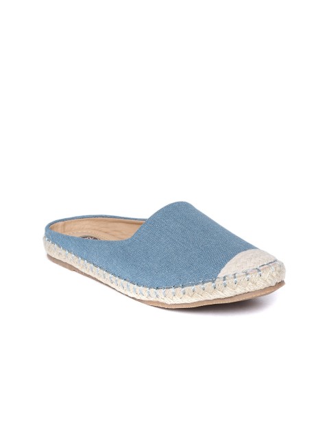 

red pout Women Blue Denim Espadrilles