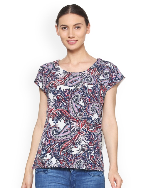 

Allen Solly Women White Printed Top