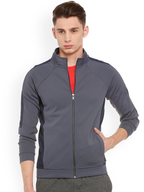 

Van Heusen Sport Men Grey Solid Sweatshirt