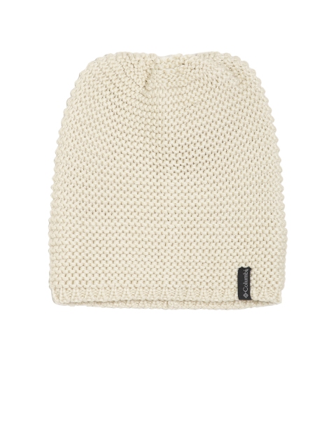 

Columbia Unisex Off-White Solid Cascade Peak Beanie