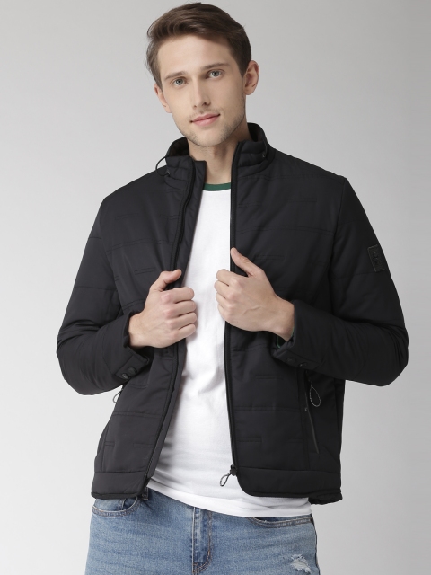 

Fort Collins Men Black Solid Padded Jacket