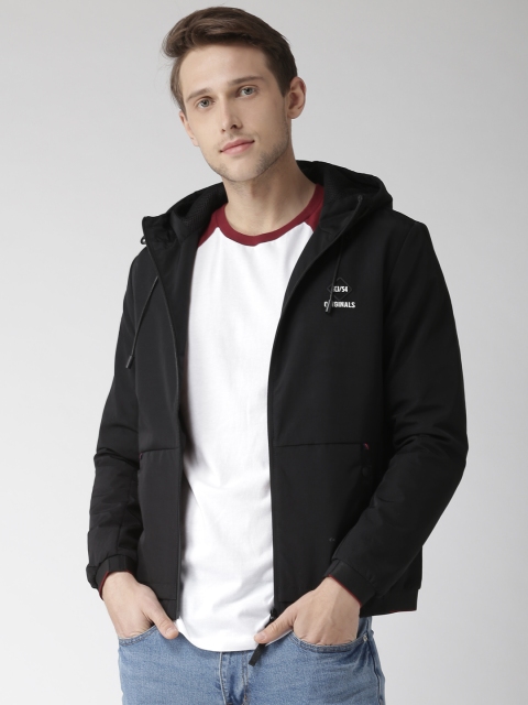 

Fort Collins Men Black Solid Tailored Jacket