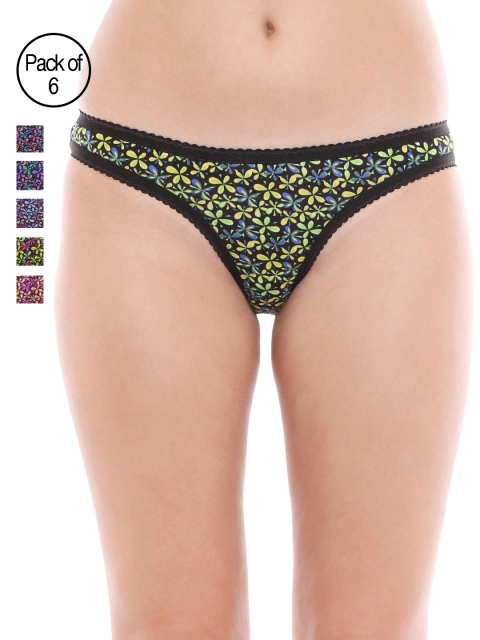 

Bodycare Pack of 6 Assorted Bikini Briefs E1376