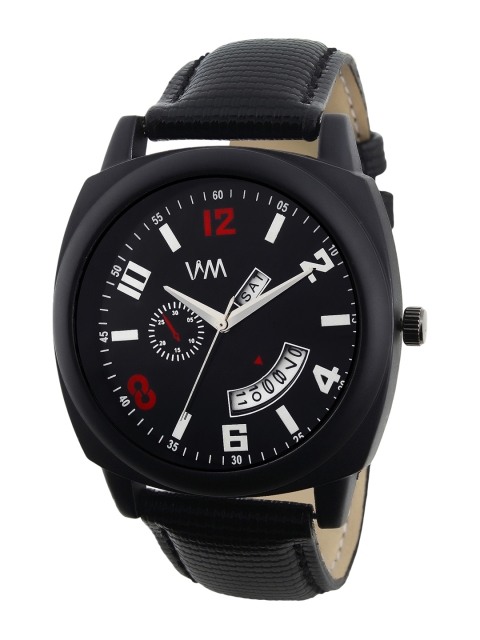 

WM Men Black Analogue Watch DDWM-077zx