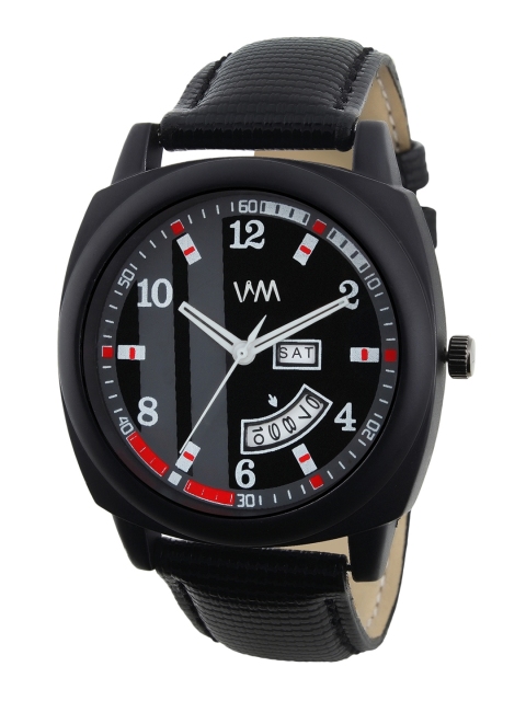 

WM Men Black Analogue Watch DDWM-079zx