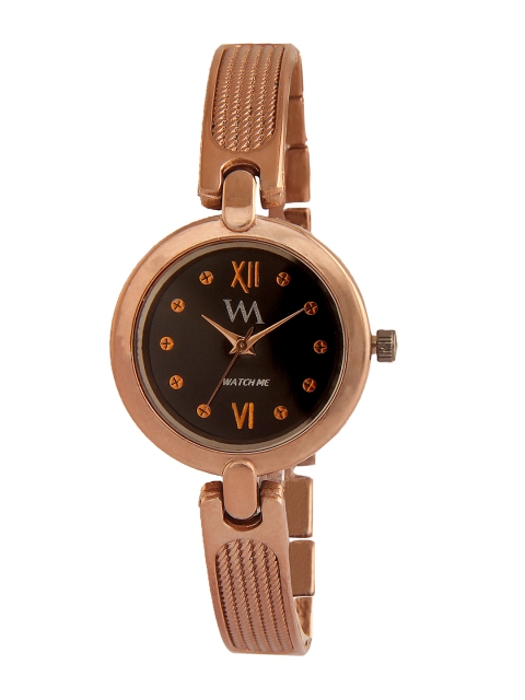 

WM Women Black Analogue Watch WMAL-322-Bzx
