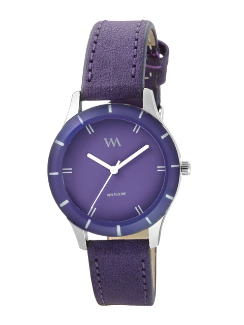 

WM Women Purple Analogue Watch WMAL-241zx