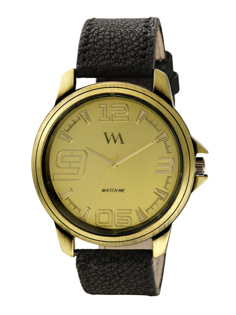 

WM Men Gold-Toned Analogue Watch WMAL-268zx