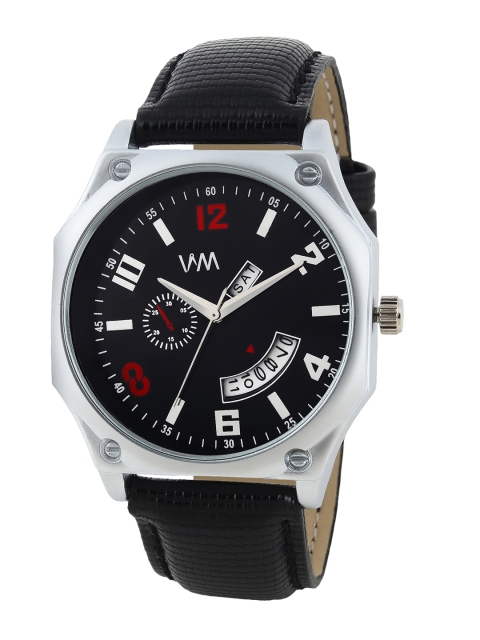 

WM Men Black Analogue Watch DDWM-068zx