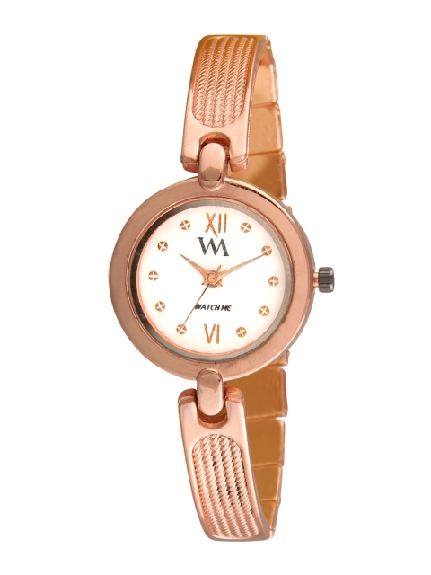 

WM Women White Analogue Watch WMAL-322zx