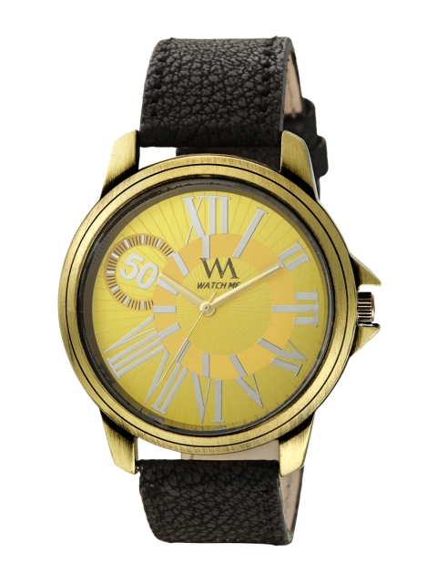 

WM Men Gold-Toned Analogue Watch WMAL-269zx