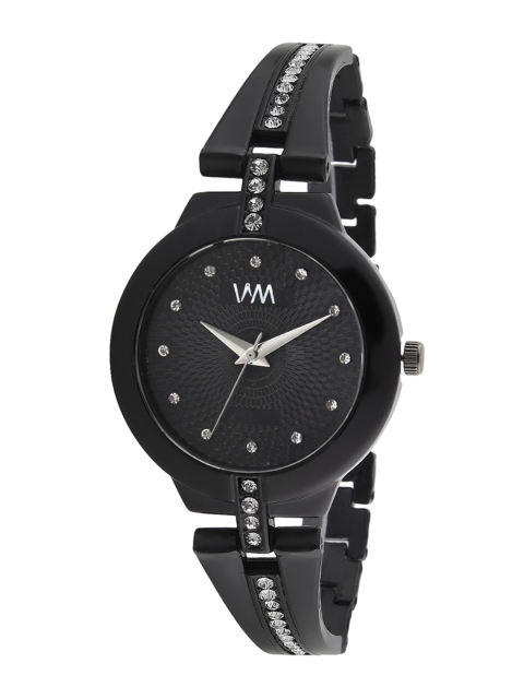 

WM Women Black Analogue Watch WMAL-338zz
