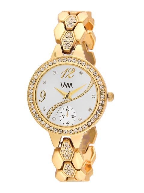 

WM Women White Analogue Watch WMAL-353newaa