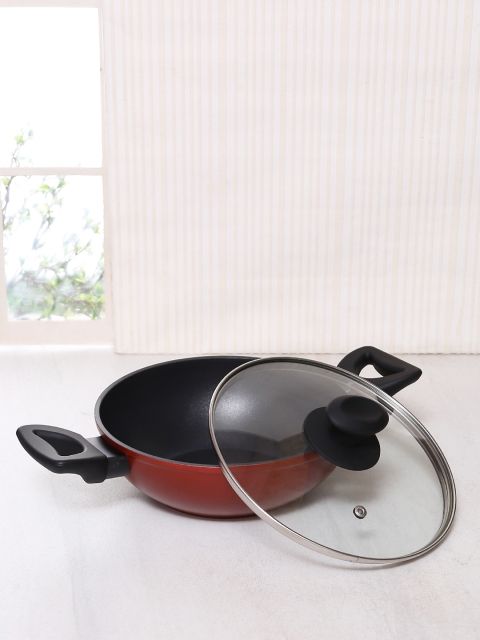 

BERGNER Burgundy Wok With Lid