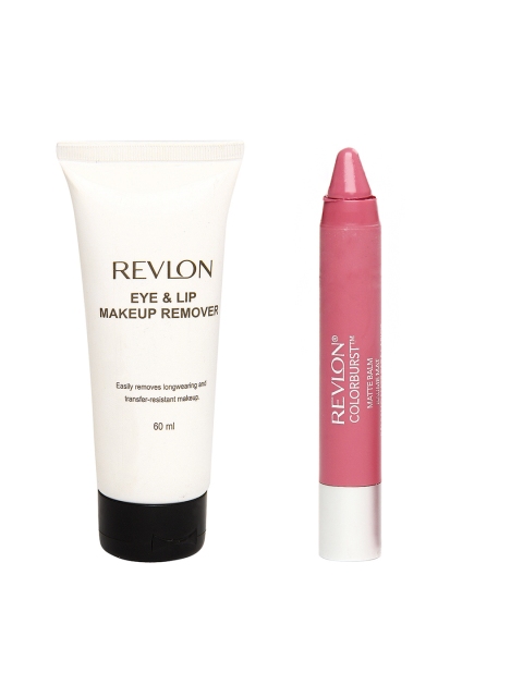 

Revlon Set of Makeup Remover & Lipstick, Pink