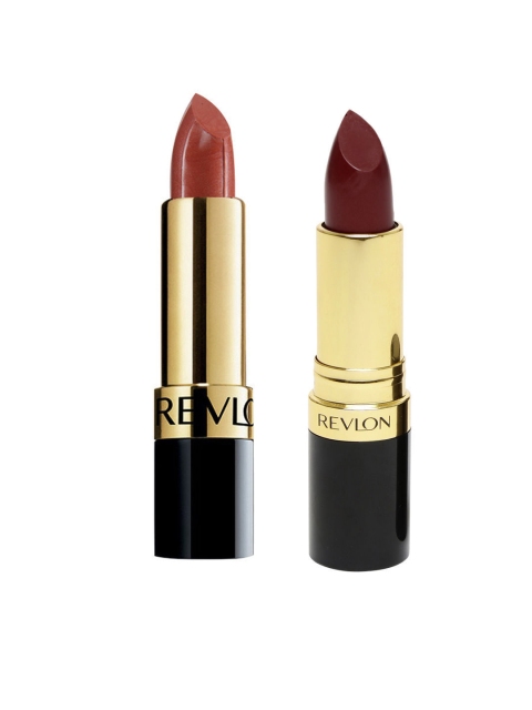 

Revlon Set Of 2 Super Lustrous Lipsticks, Maroon