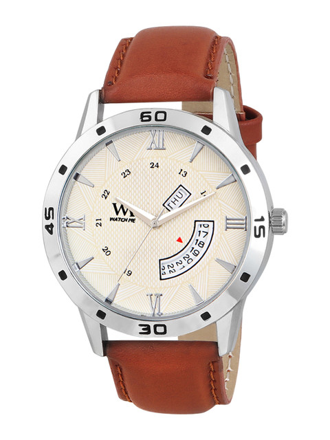 

WM Men Beige Analogue Watch DDWM