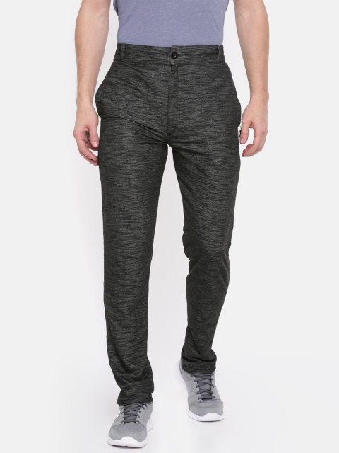 

Sports52 wear Men Black Solid Track Pants