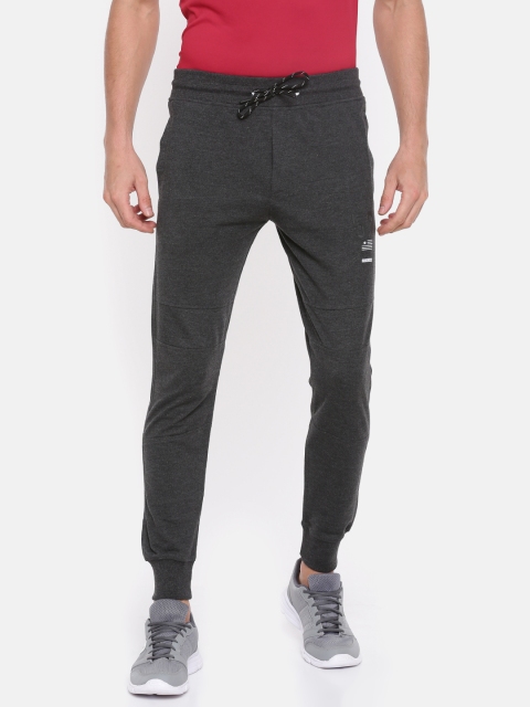

Sports52 wear Men Charcoal Grey Solid Joggers