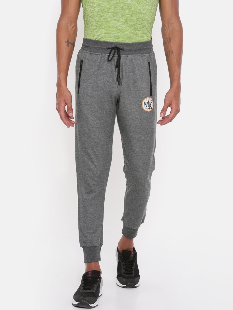 

Sports52 wear Men Charcoal Grey Solid Joggers