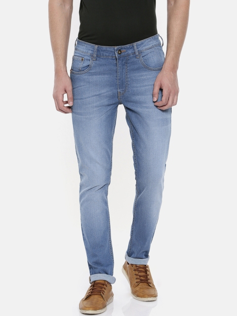 

Breakbounce Men Blue Slim Fit Mid-Rise Clean Look Stretchable Jeans