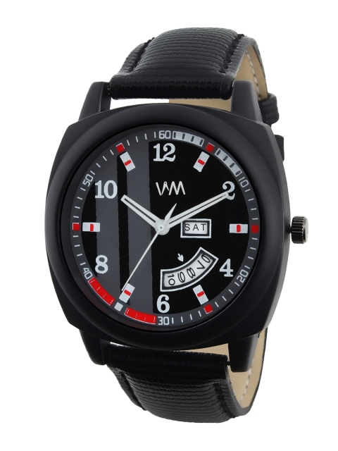

WM Men Black Analogue Watch DDWM-079zz