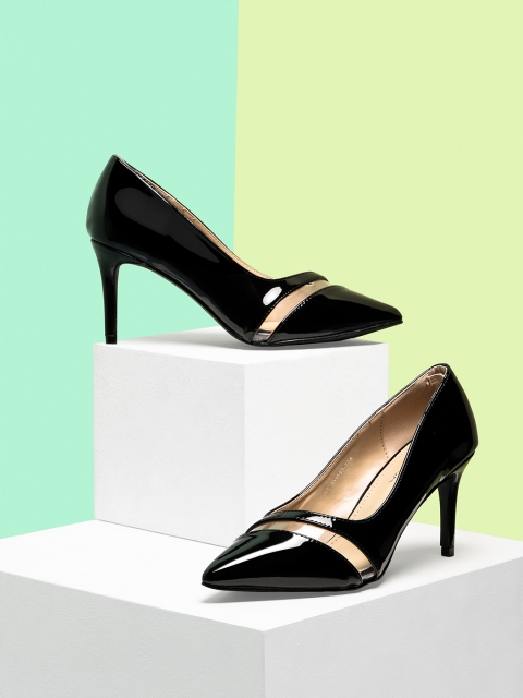 

CORSICA Women Black Solid Pumps