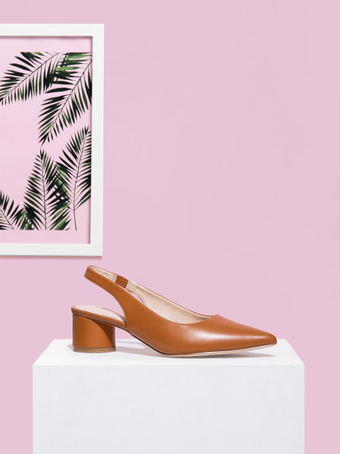 

CORSICA Women Camel Brown Solid Sandals