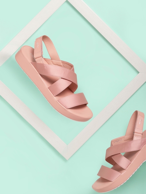 

CORSICA Women Pink Solid Open Toe Flats