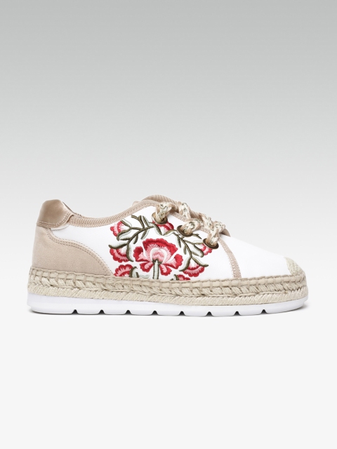 

ALDO Women Beige Sneakers