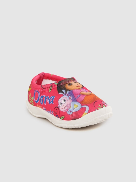 

Dora Girls Pink Printed Slip-On Sneakers