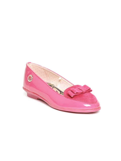 

Barbie Girls Pink Solid Ballerinas