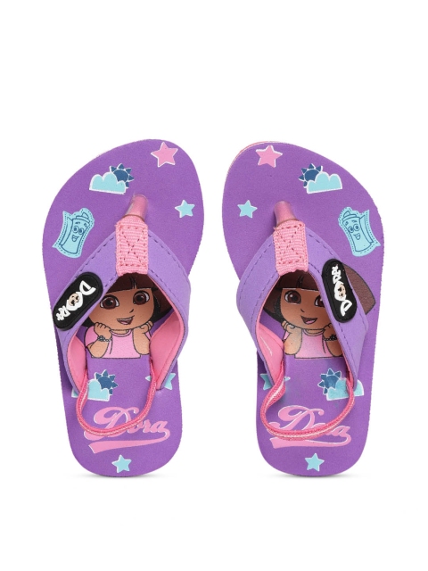 

Dora Girls Purple & Pink Printed Thong Flip-Flops