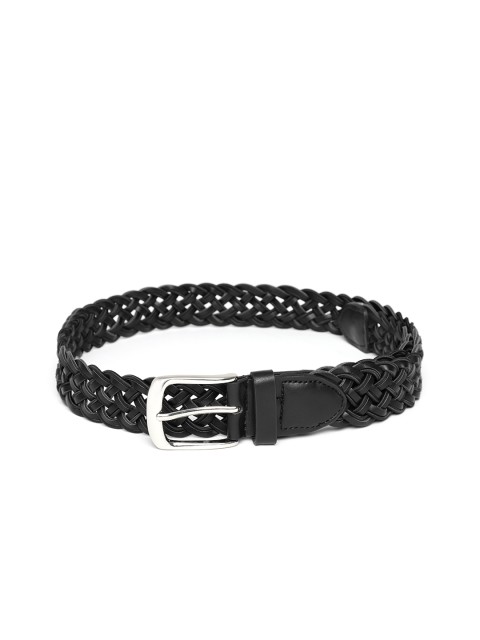 

HAMILTON Men Black Braided Belt